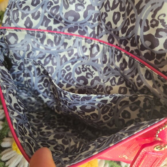 Coach Poppy Pink Liquid Gloss Purse - Picture 13 of 14